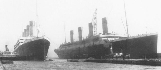 Titanic e o Olympic